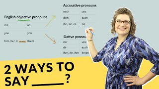 German Personal Pronouns VS English Personal Pronouns  German with Laura [upl. by Nats]