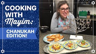 How To Cook Latkes for Hanukkah  Mayim Bialik [upl. by Elwaine]