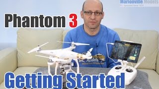 DJI Phantom 3 ProAdvanced Quick Start Guide Setup amp How To [upl. by Tara]