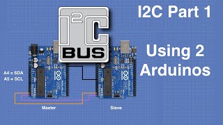 I2C Part 1  Using 2 Arduinos [upl. by Aicetal]