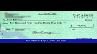 How to install Cheque Printing Software Cheque Maker [upl. by Etireuqram]