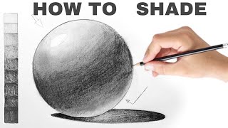 How To Shade A Drawing  Full Tutorial [upl. by Naharba476]