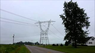 High Voltage 765 kV Power Line Noise [upl. by Kcinnay]