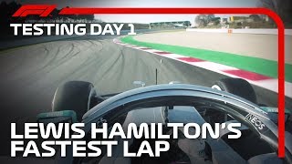 Lewis Hamilton Sets The Pace On Day 1 Of 2020 PreSeason Testing [upl. by Londoner]