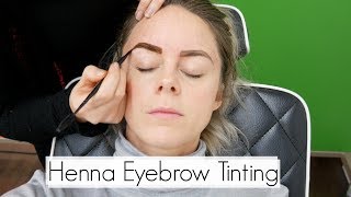 Henna Eyebrow Tinting [upl. by Body]