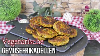 Leckere Gemüsefrikadellen  Vegetarische Frikadellen  Gemüsepuffer [upl. by Dunn]