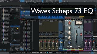 Waves Scheps 73 EQ on vocals [upl. by Weil449]