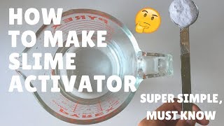 How to make slime activator  Borax Tutorial [upl. by Ainitsirc316]