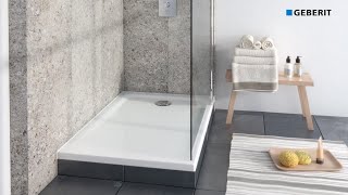 Geberit Shower Tray  Installation [upl. by Kristian]