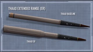 Lockheed Martin THAAD Extended Range THAAD ER [upl. by Selene]