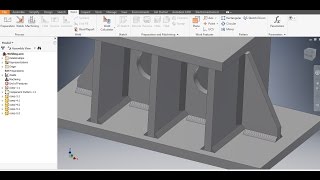 Autodesk Inventor 2017 Creating a Weldment [upl. by Beuthel]