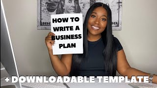 HOW TO WRITE A BUSINESS PLAN STEP BY STEP  TEMPLATE  9 Key Elements [upl. by Peer856]