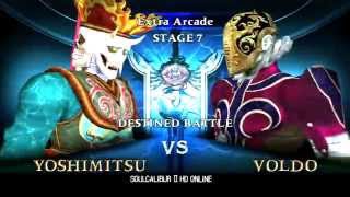 Soul Calibur 2  Yoshimitsu arcade mode [upl. by Milty]