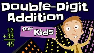 DoubleDigit Addition for Kids [upl. by Rozek]