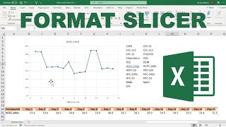 How to change the slicer formatting in excel [upl. by Vasilis]