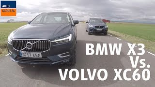 BMW X3 Vs Volvo XC60  Comparativa SUV [upl. by Ajed915]