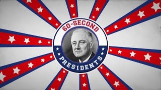 Franklin D Roosevelt  60Second Presidents  PBS [upl. by Ahtebbat]