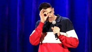 One Eyed Man In Front Row  Andrew Schulz  Stand Up Comedy [upl. by Akieluz]