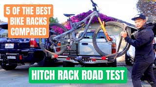 Hitch Bike Rack Comparison  best tray hitch rack for car and suv garage with heavy ebike emtb [upl. by Quick]