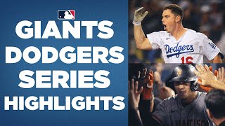 GiantsDodgers play EPIC 4game series as they vie for top of NL West  Full Series Highlights [upl. by Hafeetal]