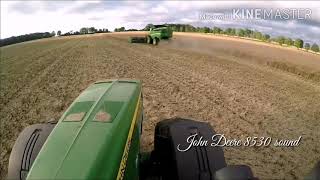 John Deere 8530 sound [upl. by Justin]