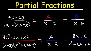 Partial Fraction Decomposion [upl. by Nitsugua421]