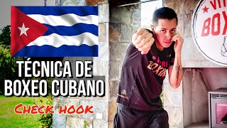 La Técnica Secreta del Boxeo Cubano  Check Hook Paso a paso [upl. by Ynad]