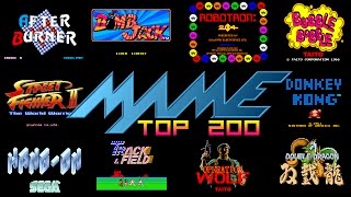 MameArcade Top 200 Games [upl. by Urbai638]