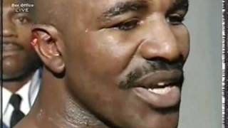 Evander Holyfield Interview after the fight Vs Mike Tyson [upl. by Tobey71]