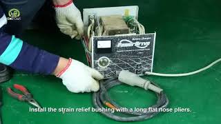 Golf Cart Club Car DS Charger Plug Installation Video [upl. by Pahl]