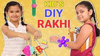 Rakhi Chor BHAI  DIY RAKHI at Home  ToyStars [upl. by Enilada]