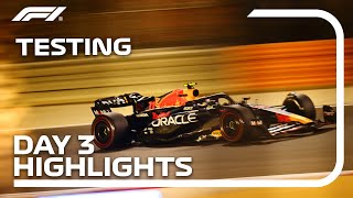 Day 3 Highlights  F1 PreSeason Testing 2023 [upl. by Willin]