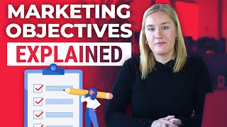 Marketing Objectives Explained  10 Examples [upl. by Ujawernalo190]