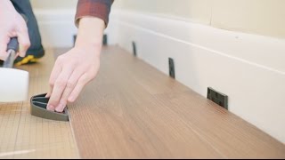 How To Fit Luxury Vinyl Click Flooring [upl. by Nomis]