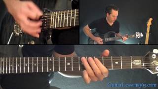 Symphony of Destruction Guitar Lesson ChordsRhythms  Megadeth [upl. by Yelich912]