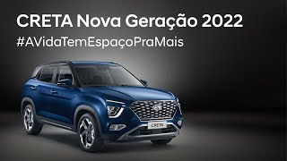 Hyundai CRETA Nova Geração 2022  AVidaTemEspaçoPraMais [upl. by Anaer]