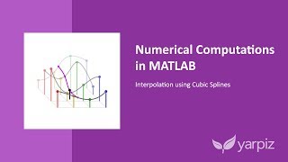 Interpolation using Cubic Splines in MATLAB [upl. by Sylram]