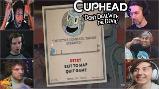 Gamers Reactions to Dr Kahls Robot BOSS No Progress Made  Cuphead [upl. by Chiarra]