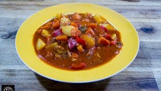 veganes Kartoffel Gulasch  Rezept und Anleitung  Natürlich Lecker [upl. by Olraced]