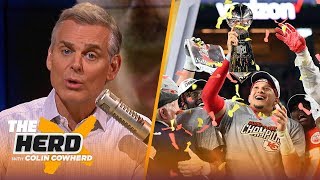 Colin Cowherd reacts to the Chiefs Super Bowl LIV victory against the 49ers  NFL  THE HERD [upl. by Wildermuth699]