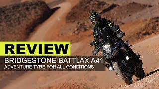 REVIEW  Bridgestone Battlax Adventure A41 [upl. by Ashley862]