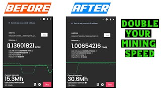 How to Increase Mining Hashrate MHS  increase hashrate unmineable [upl. by Rafi]