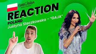 Reaction to Justyna Steczkowska  GAJA  Poland Eurovision 2025  Luiset [upl. by Karas]