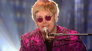 Elton John  Sorry Seems To Be The Hardest Word Madison Square Garden NYC 2000HD Remastered [upl. by Rivalee]