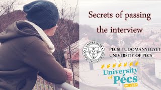 pécs University interview and how to find the best information about the city university 20212022amp [upl. by Hebel]