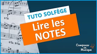 Comment lire une partition 12  les notes [upl. by Lilah]