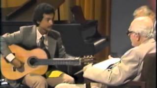 Segovia Masterclass 1986 on a 1943 Hermann Hauser Sr guitar part 2 [upl. by Notxed783]