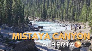 Mistaya Canyon Alberta Canada [upl. by Read655]