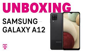 Samsung Galaxy A12 Unboxing  TMobile [upl. by Aniri853]