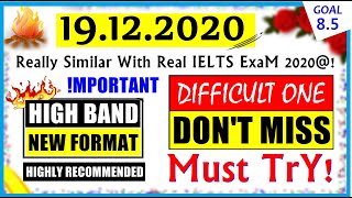 IELTS LISTENING PRACTICE TEST 2020 WITH ANSWERS  19122020  BEST HARD IELTS LISTENING TEST [upl. by Ignatzia743]